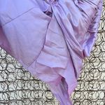 Alfred Angelo Y2K purple ruched sequin short strapless prom dress Photo 6