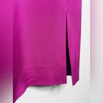 Hilton Hollis Magenta Fuchsia Pink Purple Midi Dress Size 4 Photo 8