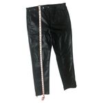 Kut From The Kloth Kut from the Faux Leather Black  Straight Leg Jeans Photo 4
