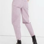 Madewell NWT Balloon Jeans Garment-Dyed Edition in Provence Grape Lavender 28 Photo 2