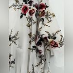 Boohoo  Plus Flower Ruffle One‎ Piece White Romper Plus Size 18 Photo 11