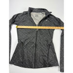 ASICS  Running Jacket Full‎ Zip Athletic Lightweight Black Gray XS Photo 2