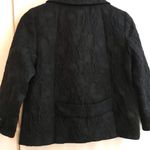 Old Navy  quilted floral black blazer jacket size large Photo 12