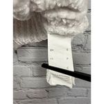 Urban Heritage Women’s Chenille Sweater Chunky Knit Cowl Neck White/Off White S Photo 4