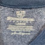 Southern Bliss Hippie Vibin’ Bleach Wash Bright Blue/Pink Sweatshirt Blue Size L Photo 1