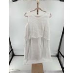 J.Jill PureJilll Midi Linen Sleeveless White Pullover Dress Women Size XL Petite Photo 6
