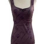 Lululemon Aria Tank Top Peacock Feather Logo RARE PRINT Women's Size 4 | 17-607 Photo 0