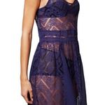 Anthropologie  Eloise St Regis Sleeveless Scoop Neck Lace Tunic Dress SMALL Photo 0
