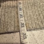 Loft Gray Cable Knit Mock Neck Sweater Dress Women M Winter Cozy Tunic Photo 5