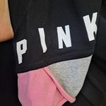 Victoria's Secret  Pink Black Pink White Legging Size‎ Large Photo 4