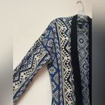 Forever 21 Boho Southwestern Knit Cardigan w/ Pockets | Cozy Fall Layer | Medium Photo 5