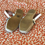 None Hand made white leather espadrille shoeSize 37 Photo 8