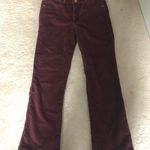 Abercrombie High Waisted Burgundy Flared Pants Size 27 Photo 0