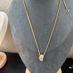 Alexis Bittar NWOT  Gold Necklace with Silver Detailing Photo 6