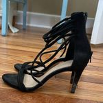 Gianni Bini Black Strappy Women's Heels Photo 2