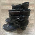 Nine West FINAL PRICE Kyra Black Patent Bootie Photo 3