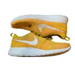 Nike Roshe FlyKnit Yellow Pink Running Athletic Sneakers Shoes Womens Size 9.5 Photo 6