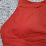 ANDIE Swim High Neck Halter Luzon One Piece Swimsuit Chili Pepper Red Size Large Photo 6