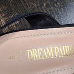 Dream Paris NWOT Dream Pairs Women's Black Wedge Sandals Photo 2