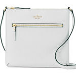 Kate Spade Rima Laurel Way Saffiano Leather Crossbody Bag In Stone Path Photo 0
