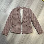TAHARI Women's Tweed Blazer Jacket Black Size 2P Photo 2