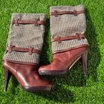 Cole Haan X Nike Air Kennedy Buckle Women’s Boots Size 7B Brown Photo 3