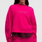 Lululemon  Scuba Oversized Pullover Wordmark Photo 0