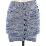 Madhappy NWT  Summer Collection Melange Knit Mini Skirt Nightwave Blue Spacedye M Photo 2