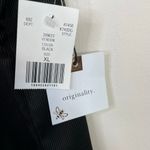 Originality High Neck Double Layer Rib Tank Ribbed Jersey Cropped Top XL New Black Photo 12