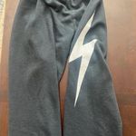Aviator Nation Charcoal Bolt Sweatpants Photo 3