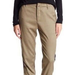 Rag and Bone Military Khaki Green Black Stripe Cuff Chino Pants Women’s Size 26 Photo 0