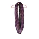 Soft Surroundings NWT,  Purple Viscose Infinity Scarf Photo 5