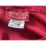 Ghost Oversized Fit Red Viscose Tank Shirt Size Medium/ Large Photo 3