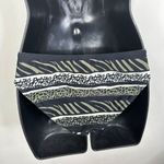 NWT Bruno Banani Mixed Animal Print 2 Piece Bikini Swim Suit Black Size 8 Photo 4