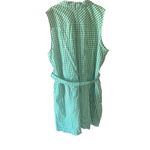 Tommy Hilfiger 🌴 CHECKED BUTTON DOWN SLEEVELESS TIE FRONT SHIRT DRESS NWT Photo 7