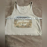 American Eagle  Cropped Tank Top Size XS Crop Trendy Photo 2