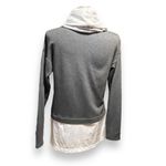 CALIA Effortless Mixed Media Hoodie Dark Heather Gray XS Photo 4