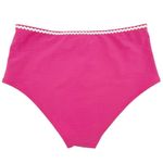 J.Crew NWT Sweet Briar Pink Ruffle Bikini Set Sz Medium One Shoulder High Waist Photo 9