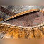 Montana West Genuine Leather adjustable Crossbody hair-on cowhide whipstitch Photo 11