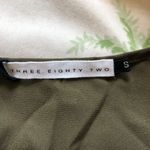 Three Eighty Two Three Eighty‎ Two Womens Blouse S Olive Green Jackson Surplice V-neck NWT Photo 5