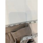 Abercrombie & Fitch A & F Beige Gray Faux Leather 90’s Straight Ultra High Rise Pants EUC Sz 28/6L Photo 10