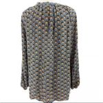 Boden Notch Collar Helena Long Sleeve Blouse Shirt Top in Morning Glory Size 10 Yellow Photo 6