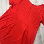 Ny Collection Professional Festive Dressy red blouse flowy top sizeL Photo 7