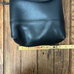 Coach  vintage 90s Black Leather mini backpack day pack Bag with dust bag Photo 2