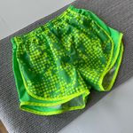 Nike  Green Yellow Graphic Pattern Dri-Fit Running Shorts Size Small Photo 3