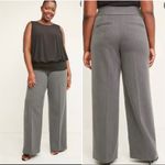 Lane Bryant Womens Pants Slacks Gray Wide Leg Trouser Career Plus 14 Photo 1