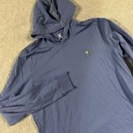 Psycho Bunny Timms Hoodie Men's 4 Light Blue Pullover Casual Adult Lightweight Photo 0