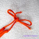 New! Set! Zulu & Zephyr Free People Tie Curve‎ Brief Bikini, size 2 Red Photo 10