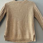 Old Navy camel tan neutral colored chunky cable knit sweater size medium Photo 10