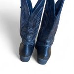 Rampage Women’s  Black faux leather Cowboy Boots size 9 Photo 4